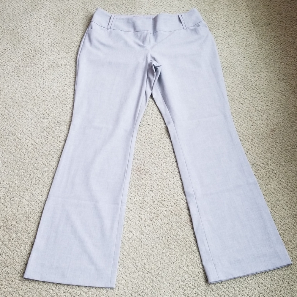 Gray dress pants